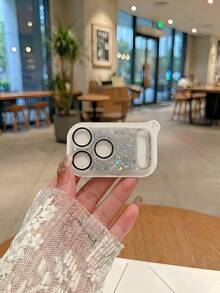 Zazumi 360°全覆盖闪光渐变IP摄像头镜头保护膜，9H钢化玻璃镜头膜，防刮高清镜头盖，适用于 17 Pro Max，是送给朋友、家人、IP用户和时尚达人的完美生日和节日礼物，春夏皆宜。 - 鏡頭膜 - 查看 8