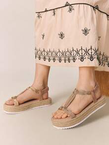 Styleloop Women Heeled Sandals - Brown - View 6