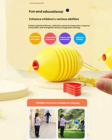 Pull Ball Children's Toy Tension Ball Kindergarten Parent-Child Interaction Sensory Integration Training Equipment - Multicolor - View 4