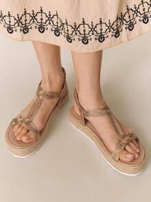 Styleloop Women Heeled Sandals - Brown - View 1