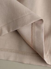 GlowEve Women's 2026 Spring/Summer New Elegant Commuter Vest Top And Shorts Suit Set - Khaki - View 6