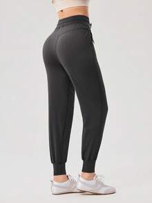 OutZeal 女士户外裤 黑色 日常休闲 防紫外线 柔软罗纹腰带 - 灰色 - 查看 9