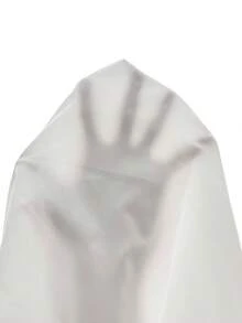 Manfinity Homme Áo sơ mi Nam Nút phía trước Thực vật Giải trí - trắng - Xem 5