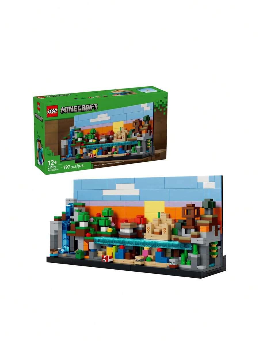 LEGO Minecraft® Mini Biomes Kids 12Years+ 21589 - Multicolor - View 1