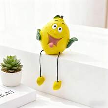 Joivida 1件，菠萝、香蕉、柠檬、橙子等水果造型可爱雕塑摆件，适合摆放在玄关书架、书桌、客厅茶几，也可用于情人节、感恩节、圣诞节、丰收节等节日装饰。 - 多色 - 查看 10