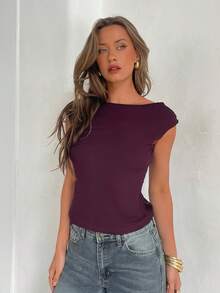 Aloruh Black Beaded Embroidered Halter Neck Crop Top, Sexy Y2K Music Festival Performance Wear - Red - View 2