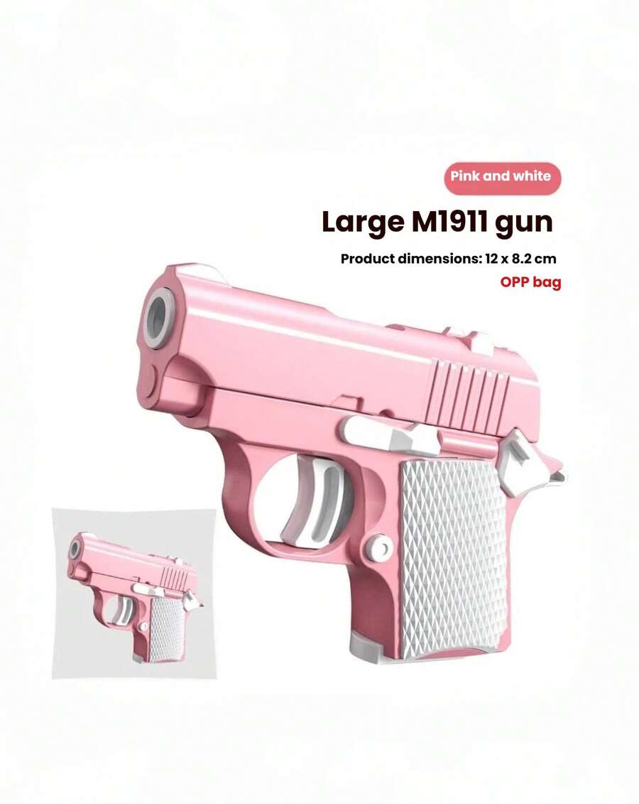 Gravity 1911 Puppy Pistol Carrot Gun Stress Relief 3D Carrot Knife Toy Mini Small Gun - Multicolor - View 1