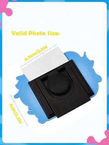 Teletubbies X SHEIN Marco magnético para fotografías o imán de nevera con diseño de personaje de dibujos animados y alfabeto, imanes para refrigerador, paquete individual - Multicolor - Ver 3