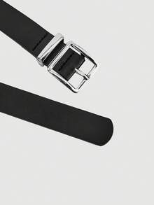 SHEIN MOD 女士夏季休闲通勤无袖印花连体裤，配腰带 - 黑色 - 查看 6