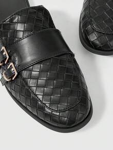 Sleekvia Women Flats - Black - View 6