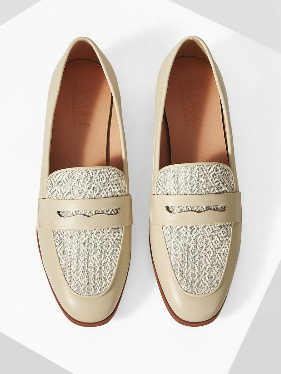 MOTF PREMIUM WOMEN'S COMFORTABLE VERSATILE FLAT HEEL SHOES SPRING SHOES - Beige - View 2