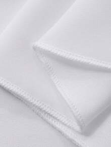 DAZY Spring & Summer Solid Color Sexy Music Festival Valentine's Day Wedding Casual Beach Vacation Style Layered Ruffle Hem Dress For Women - White - View 7