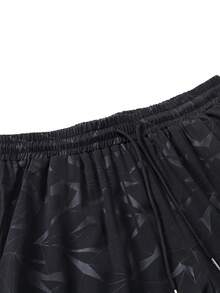 Acti Log 男士几何印花抽绳腰带运动短裤 - 彩色 - 查看 3