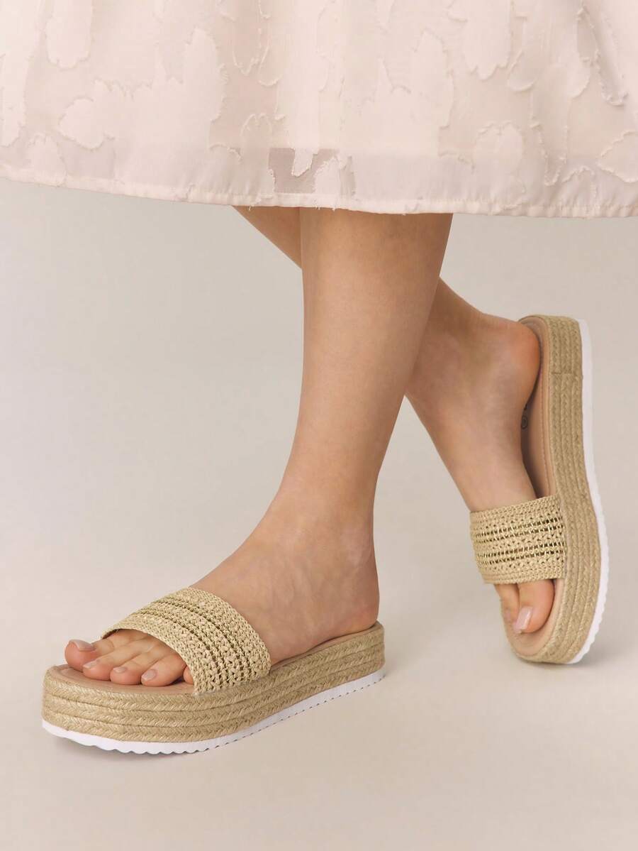 Styleloop 女士高跟凉鞋 - 杏色 - 查看 1