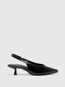 CUCCOO BIZCHIC Ladies' Commuting High-Heeled Shoes With Buckles - PU black - View 2