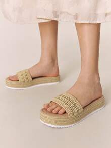 Styleloop 女士高跟凉鞋 - 杏色 - 查看 4