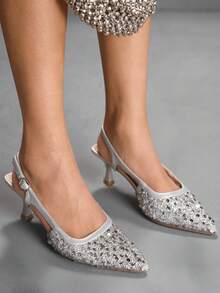CUCCOO SZL 女士高跟鞋 - 銀色 - 查看 4