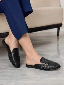 Sleekvia Women Flats - Black - View 9