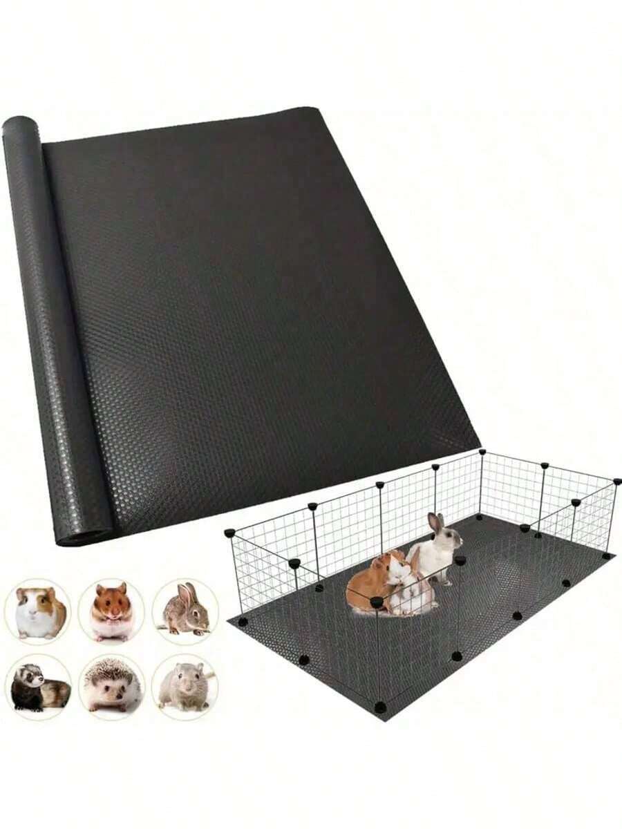 1PC, EVA Anti Slip, Waterproof, Easy To Clean, Cutting Hamster, Guinea Pig, Rabbit Cage Pad, Small Pet Nest Pad, Not Easy To Tear, Reusable Lizard Crawling Pet Box Pad Material Suitable For Small Pets Crawling Amphibians - Multicolor - View 1