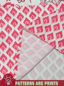 Selamara 这款粉色碎花波西米亚风高腰长裙，日常穿着、度假、参加音乐节都非常合适，也是送给朋友的绝佳礼物。（2000年代风格） - 彩色 - 查看 8