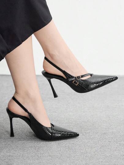 CUCCOO BIZCHIC 女士时尚派对尖头高跟鞋