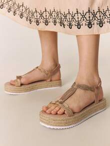 Styleloop Women Heeled Sandals - Brown - View 3