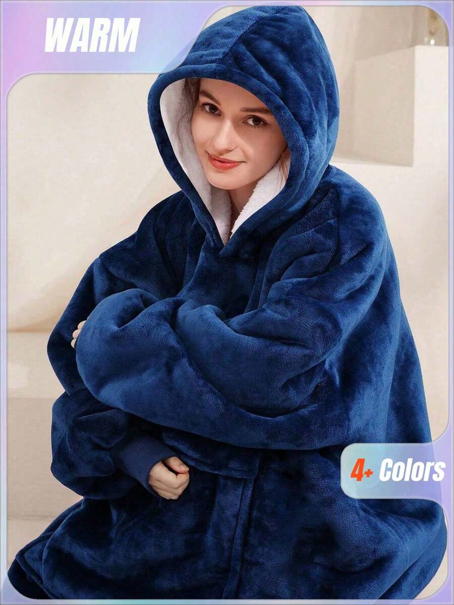 厚实宽松的抓绒连帽家居服，情侣款，居家户外皆宜，冬季保暖舒适，秋冬季节的理想之选，蓬松柔软，是馈赠佳品。