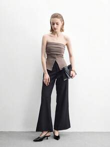 CUCCOO BIZCHIC Ladies' Commuting High-Heeled Shoes With Buckles - PU black - View 6