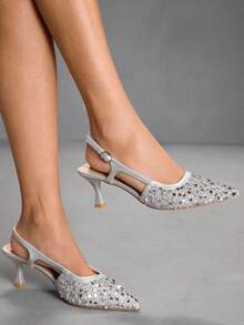 CUCCOO SZL 女士高跟鞋 - 銀色 - 查看 1