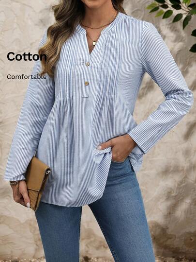 EMERY ROSE Going Out Tops Women Women's Shirt Long Sleeve Women Blouses Long Sleeve Women Tops Homecoming Fall Clothes Fall Women Shirts Fall Women Clothes White Button Up Costume Winter Women Outfits Winter Women Clothes Women Costumes Long Sleeve Shirt