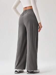 OutZeal Women Outdoor Pants Camping Hiking Cargo Wide Leg Side Pocket - Grey - View 9