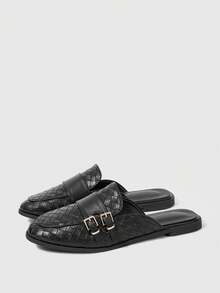 Sleekvia Women Flats - Black - View 4