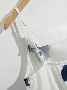 GlowEve Women's Floral Print Elegant Long Dress - Multicolor - View 7