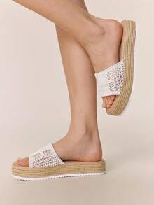 Styleloop Women Heeled Sandals - White - View 3