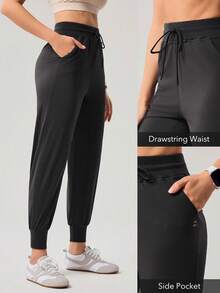 OutZeal 女士户外裤 黑色 日常休闲 防紫外线 柔软罗纹腰带 - 灰色 - 查看 5