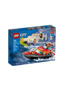 LEGO City Fire Rescue Boat Kids 5Years+ 60373 - Multicolor - View 8