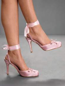 CUCCOO SZL Women Pumps Spring Shoes - Pink - View 8