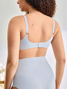 Moonlight&Mama 2pcs Maternity Comfortable Solid Color Wireless Bras - Multicolor - View 2