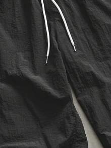 Sport MetroGents Men's Letter & Bull Head Print Drawstring Waist Loose Fit Sweatpants - Multicolor - View 3