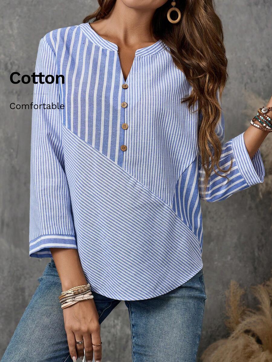 EMERY ROSE 外出上衣 女士基本款衬衫 教师秋装 秋装 工作女装 基本款衬衫 女士裙子 - 彩色 - 查看 1