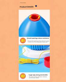 Pull Ball Children's Toy Tension Ball Kindergarten Parent-Child Interaction Sensory Integration Training Equipment - Multicolor - View 6