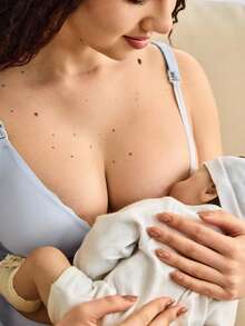 Moonlight&Mama 2pcs Maternity Comfortable Solid Color Wireless Bras - Multicolor - View 3