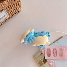 Novelty 1pc Cute Seal Bluetooth Earphone Case, Compatible With Airpods Pro 3, Cartoon Adorable Shockproof Apple Earphone Case Compatible With Apple 1/2/3/4/Pro/Pro2 Bluetooth Earphone Case - Multicolor - View 4