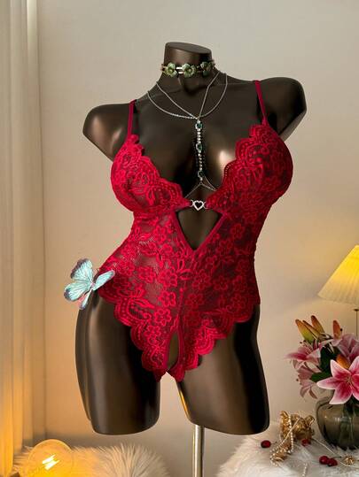 Auralis 大码性感蕾丝紧身衣