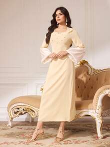 CUCCOO TILAWA Women's Fashionable Elegant Gold High Heel Sandals - Gold - View 12