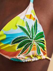 Travachic Bộ bikini buộc dây cổ gợi cảm in hình cây cọ mùa hè dành cho nữ, trang phục đi biển cho nữ, mùa hè, lễ hội, tiệc tùng, dễ thương, bãi biển, thường ngày, kỳ nghỉ, ngày lễ, trang phục mùa hè, trang phục mùa xuân cho nữ, trang phục đi biển cho nữ, trang phục đi biển cho nữ, trang phục đi biển, trang phục đi biển, trang phục đi nghỉ mát cho nữ, trang phục ngày lễ cho nữ, trang phục kỳ nghỉ hè, trang phục ngày lễ, trang phục đi nghỉ mát cho nữ, trang phục đi biển cho nữ, phong cách đồng quê, trang phục đi xem hòa nhạc đồng quê, phong cách đồng quê cho nữ, trang phục đồng quê cho nữ, nhiệt đới, nàng tiên cá, bohemian, Ibiza, miền Tây, áo bikini cho nữ, áo bơi cho nữ, áo tắm cho nữ - Nhiều màu - Xem 6