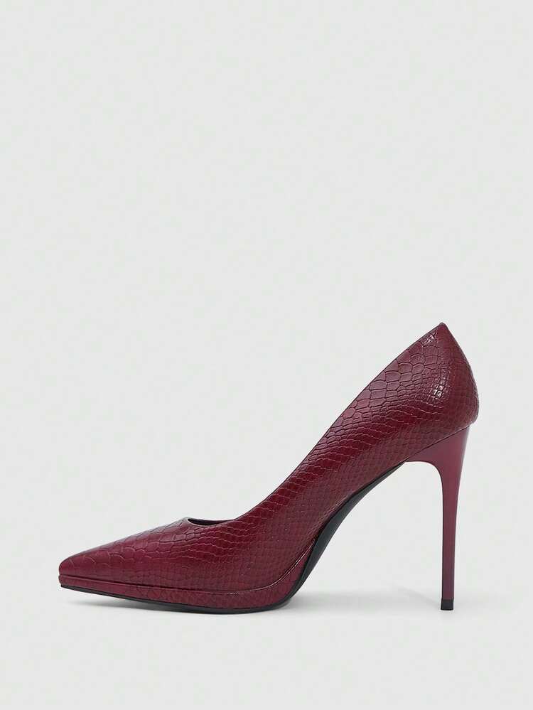 CUCCOO SZL Women's Pointed Toe Fashionable High Heels, Versatile For Daily Wear