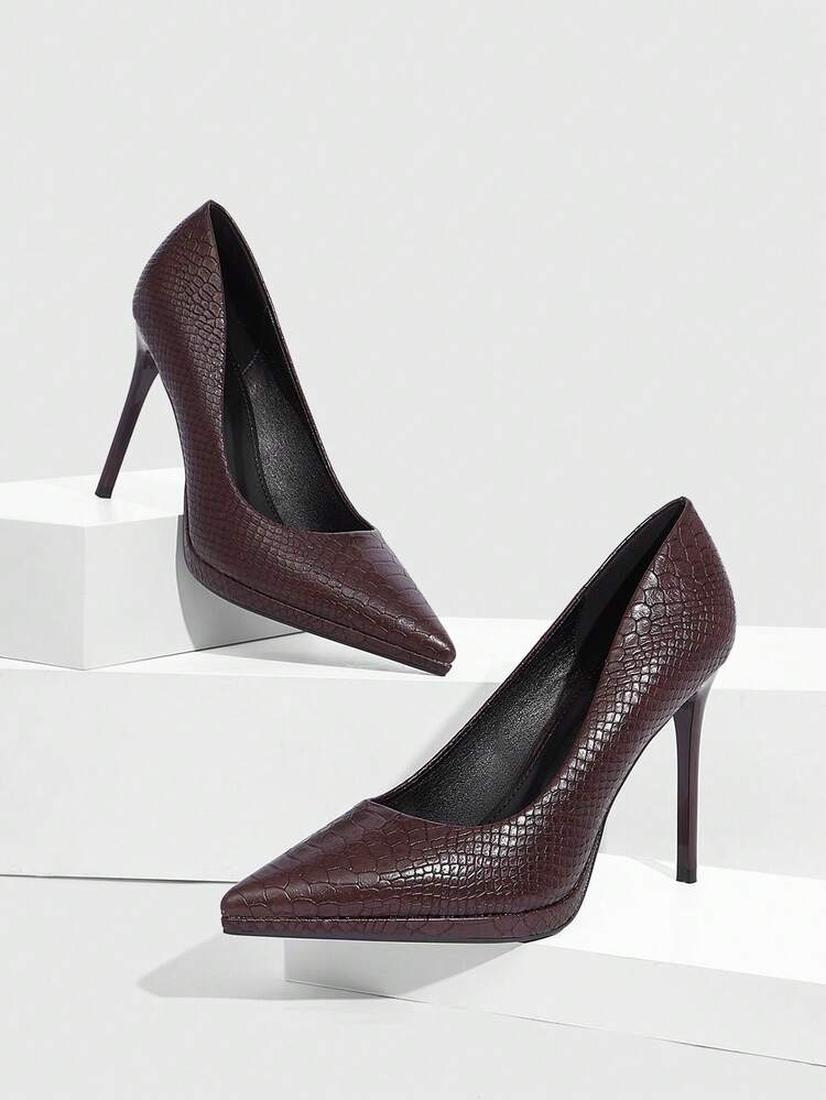 CUCCOO SZL Women's Pointed Toe Elegant Commuting High Heels