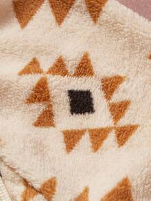 PETSIN 1pc Pet Autumn/Winter Double Sided Plush Elastic Comfortable Warm Fabric High Neck Dog Sweatshirt - Multicolor - View 3