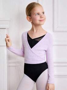 Young Girls' Clothing: Casual Light Purple Sweet And Adorable, Suitable For Pairing With Various Pants, Skirts, And Tops. Versatile, High Cost Performance, Ideal For Daily Outings, Commuting, Parties, Gatherings, Vacations, Sports, Leisure, And Fashion Shirts - Mauve Purple - View 6